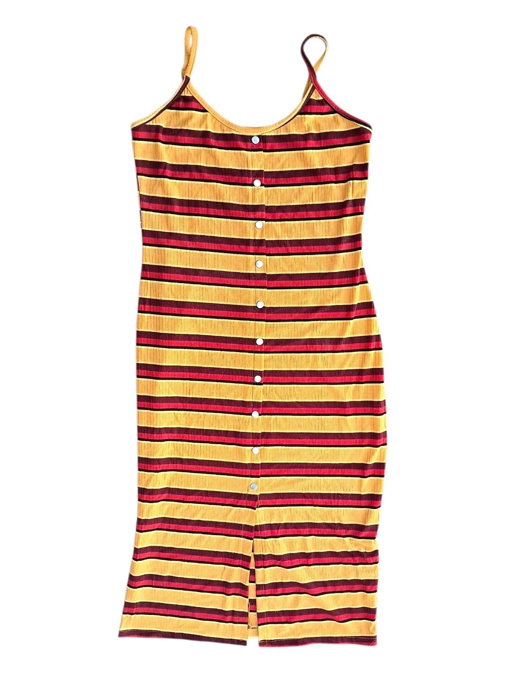 NYC Colorblock Midi Dress